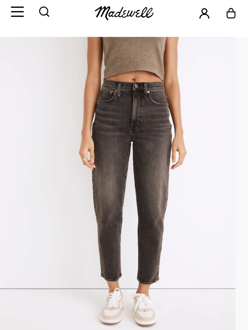 NWT Petite Balloon Jeans size W 26 Petite